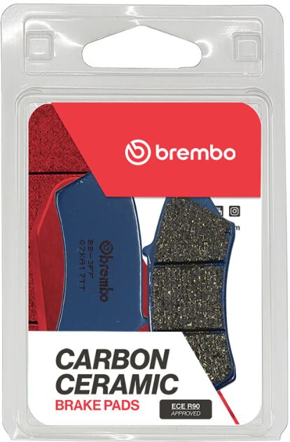 BREMBO BRAKE PAD CARBON CERAMIC TT 07KA17TT