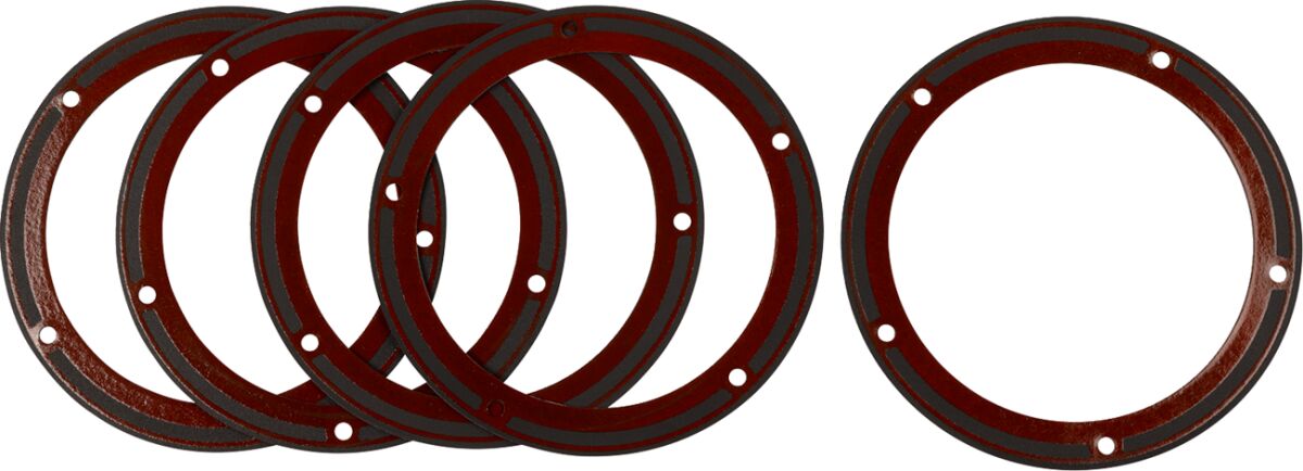 JAMES GASKET GASKET CLUTCH DERBY COVER W/BEAD (FOAMET) JGI-25416-99-F