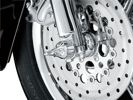 KURYAKYN CAPS ROMAN AXLE - HD - CHROME KUR1225