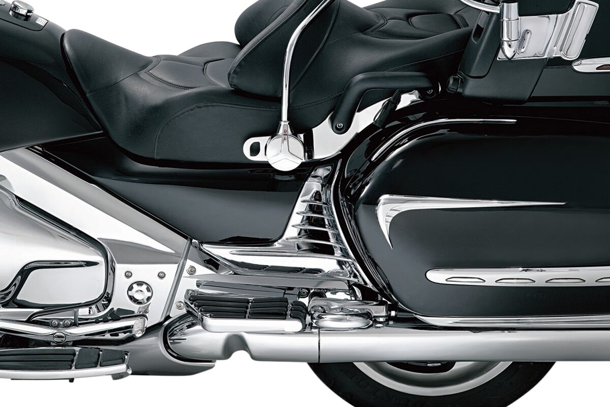 KURYAKYN LOUVERED CHROME BATTERY BOX COVERS KUR3913