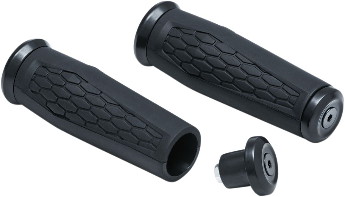 KURYAKYN UNIVERSAL GRIPS HEX - BLACK - KUR5927