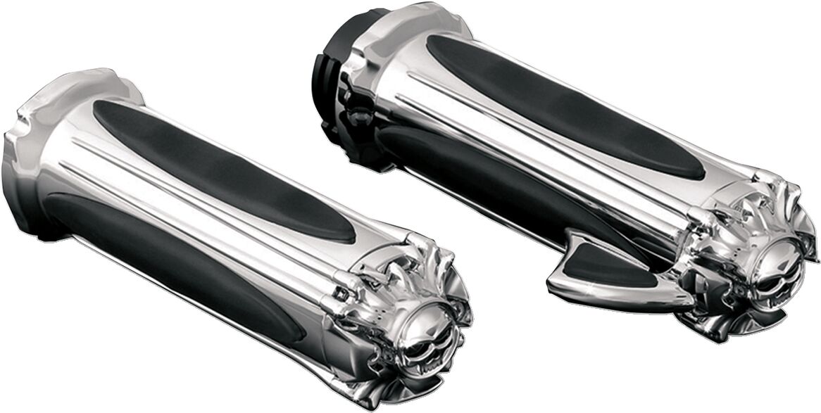 KURYAKYN REPLACEMENT ZOMBIE END CAP CHROME KUR6281