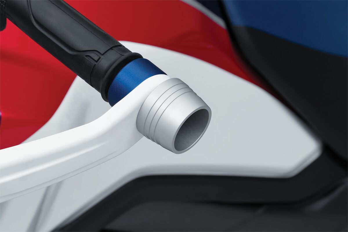 KURYAKYN Silver Africa Twin Handlebar End Sliders KUR3828