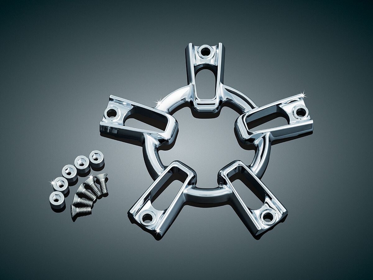KURYAKYN CO-AX UPDATE KIT FOR MACH 2 AIR CLEANERS CHROME KUR9547