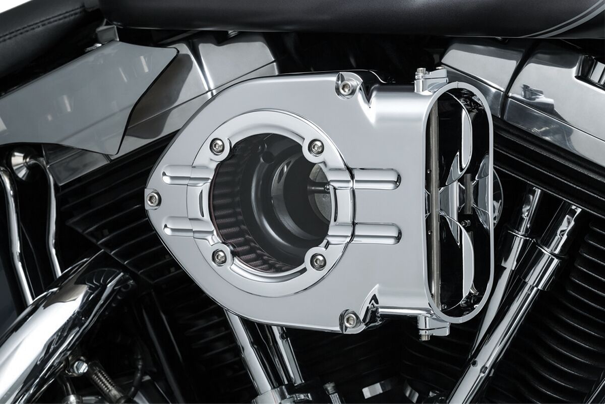 KURYAKYN TRAP DOOR FOR HYPERCHARGER CLEAR-CHROME KUR8746