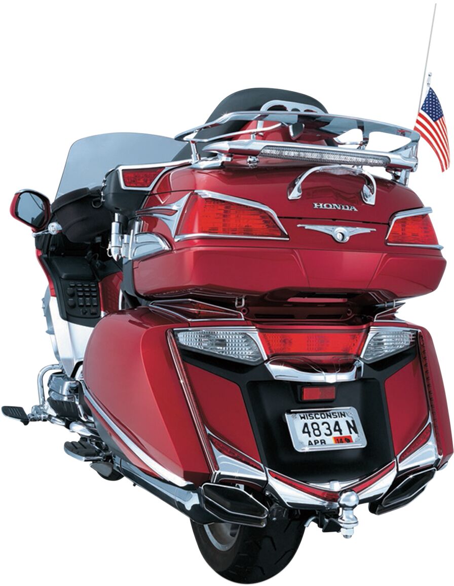 KURYAKYN LED REAR FENDER TIP CHROME HONDA GL1800 KUR3236