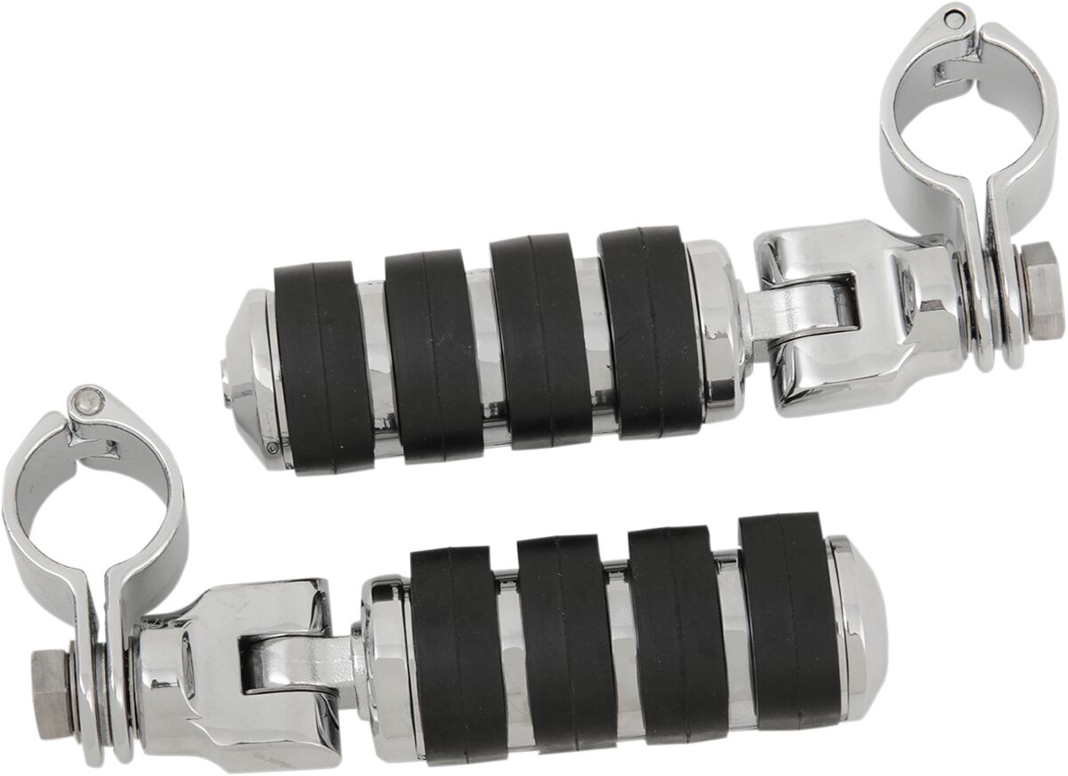 KURYAKYN LARGE ISO-PEGS WITH MOUNTS & 1-1/4" MAGNUM QUICK CLAMPS KUR8033