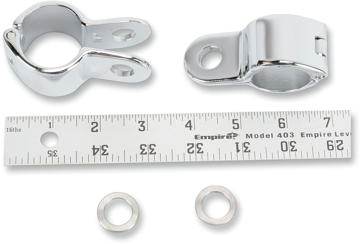 KURYAKYN MAGNUM QUICK CLAMPS 1 1/4" CHROME KUR1000