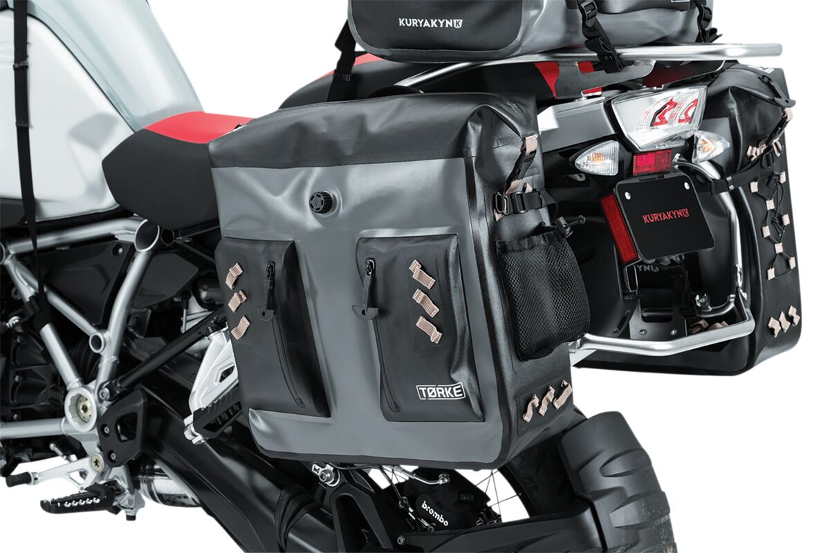 KURYAKYN SADDLEBAG TORKE - GREY/BLACK - KUR5174