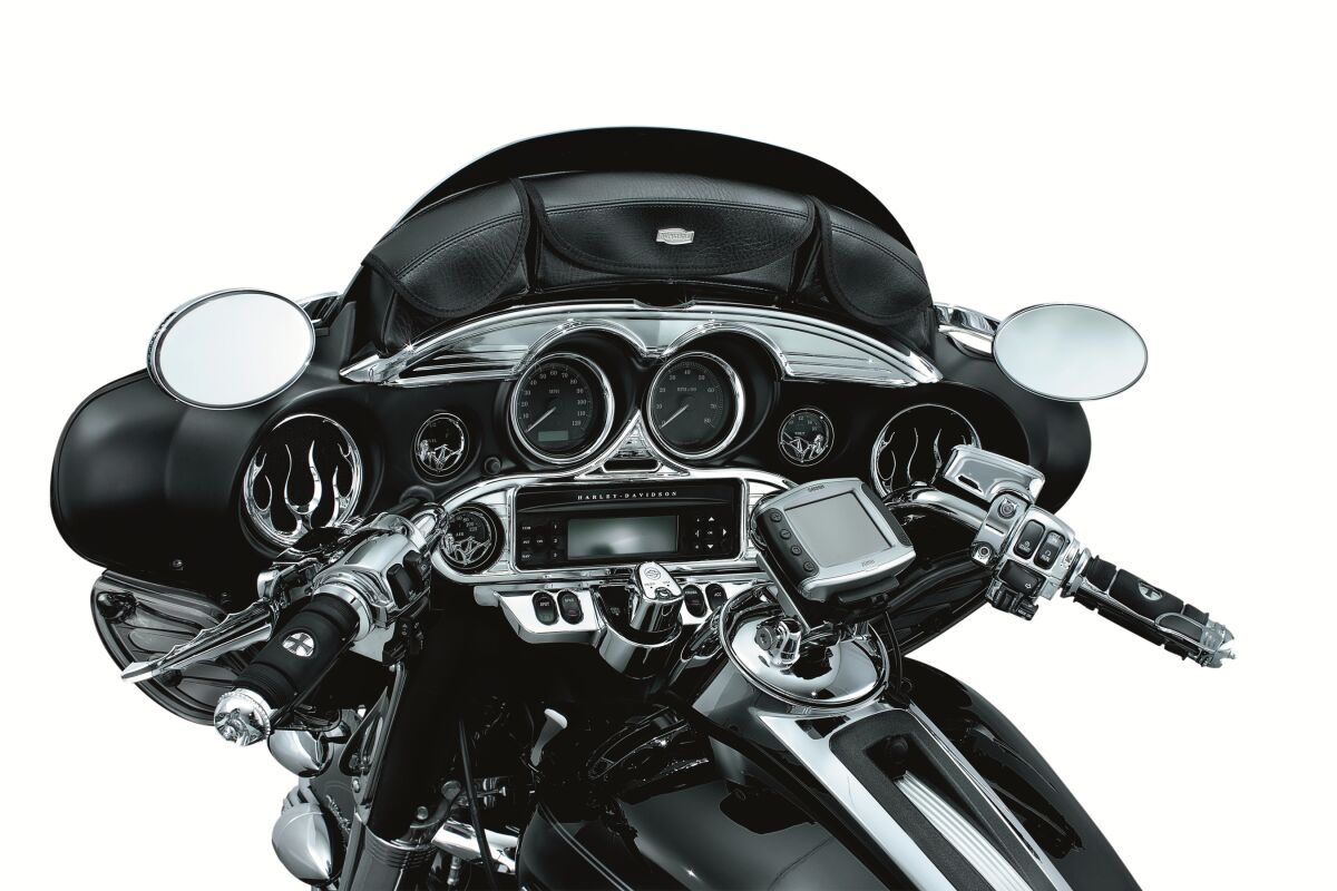 KURYAKYN FRONT SPEAKER GRILLS FLAME CHROME KUR3788