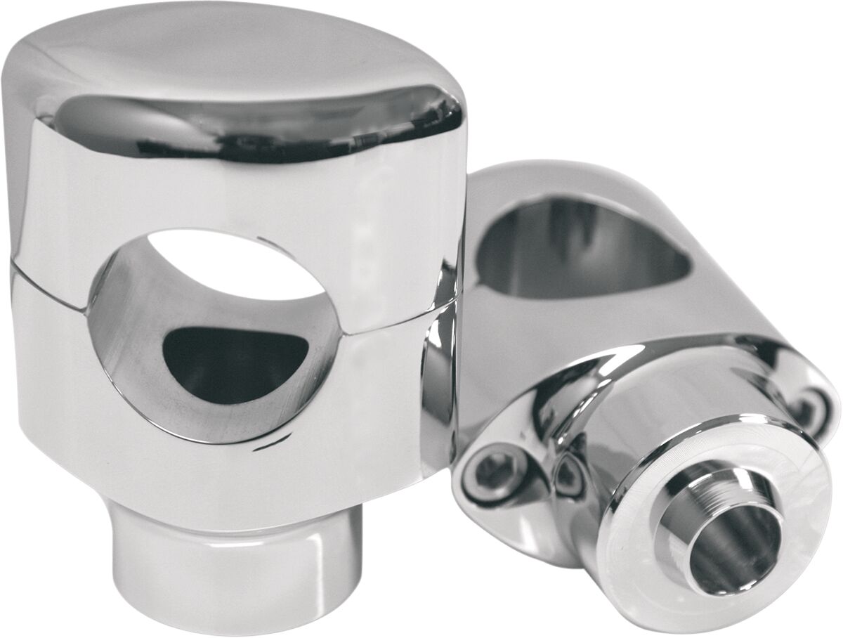 LA CHOPPERS SPRINGER RISER KITS FOR 1.25" HANDLEBARS CHROME HD LA-7410-00