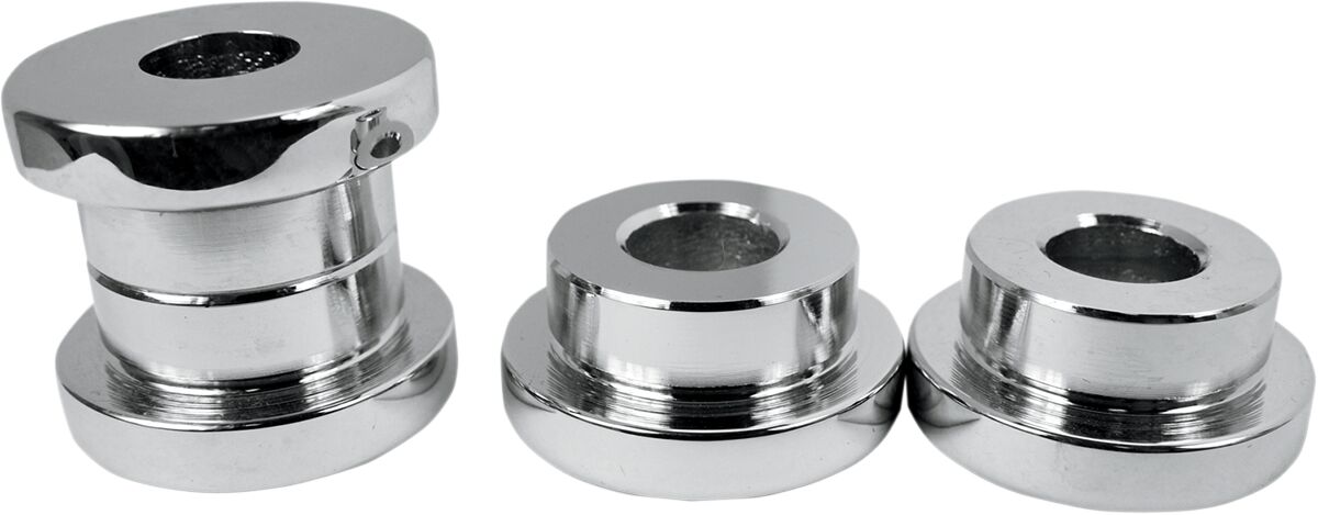 LA CHOPPERS SOLID RISER BUSHINGS CHROME HD LA-7400-50