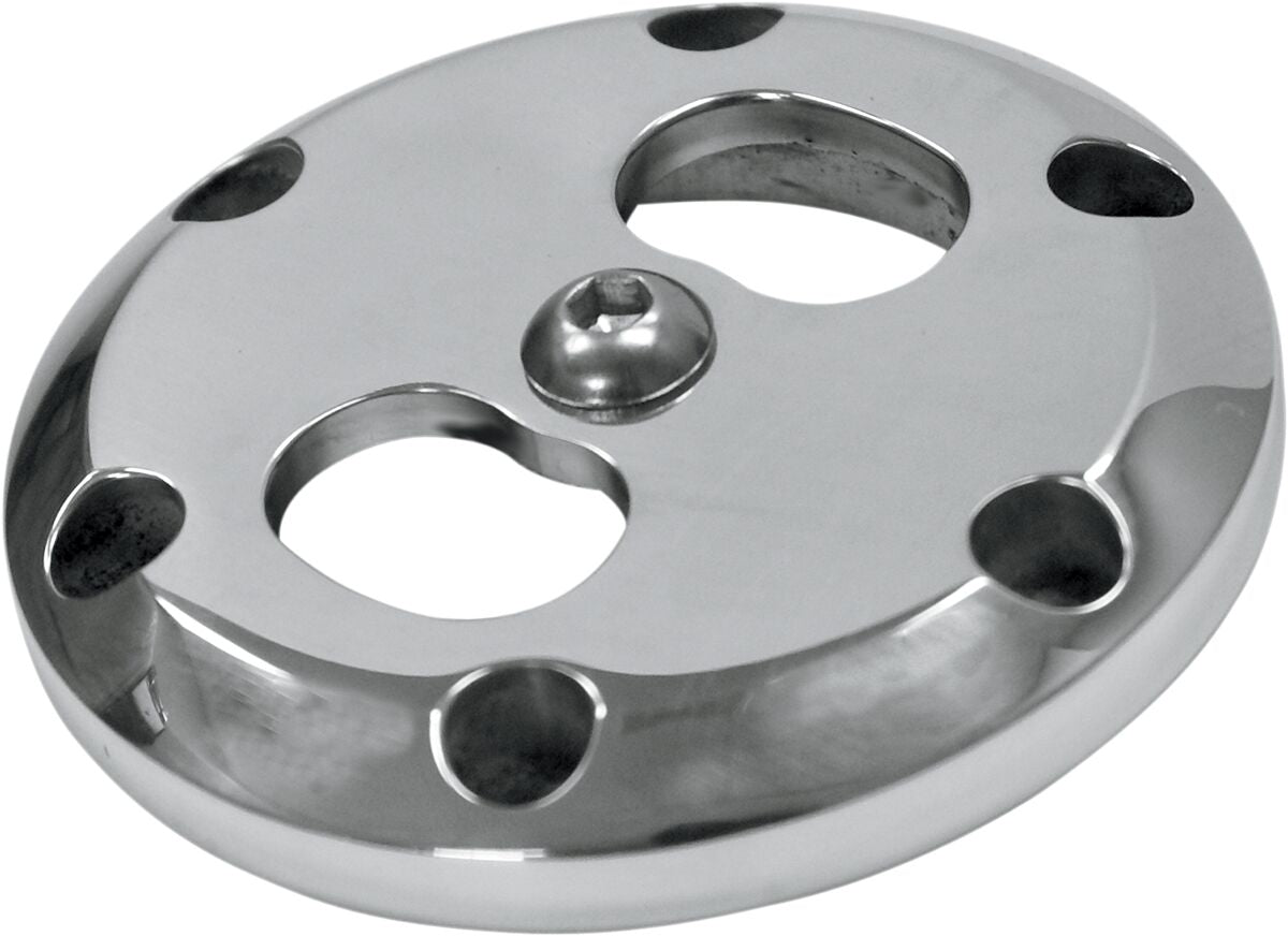 LA CHOPPERS 3" END CAP SUPERTRAPP POLISHED LA-1092-63
