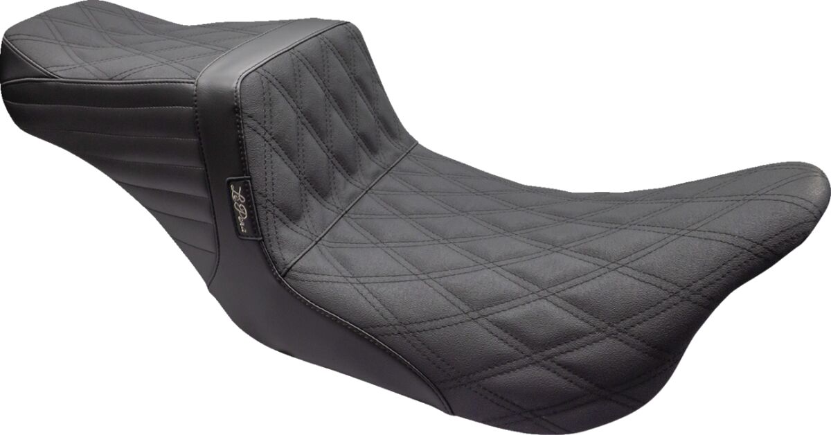 LE PERA SEAT TAILWHIP DOUBLE DIAMOND GRIPTAPE 08-23 TOURING LK-587DDGP