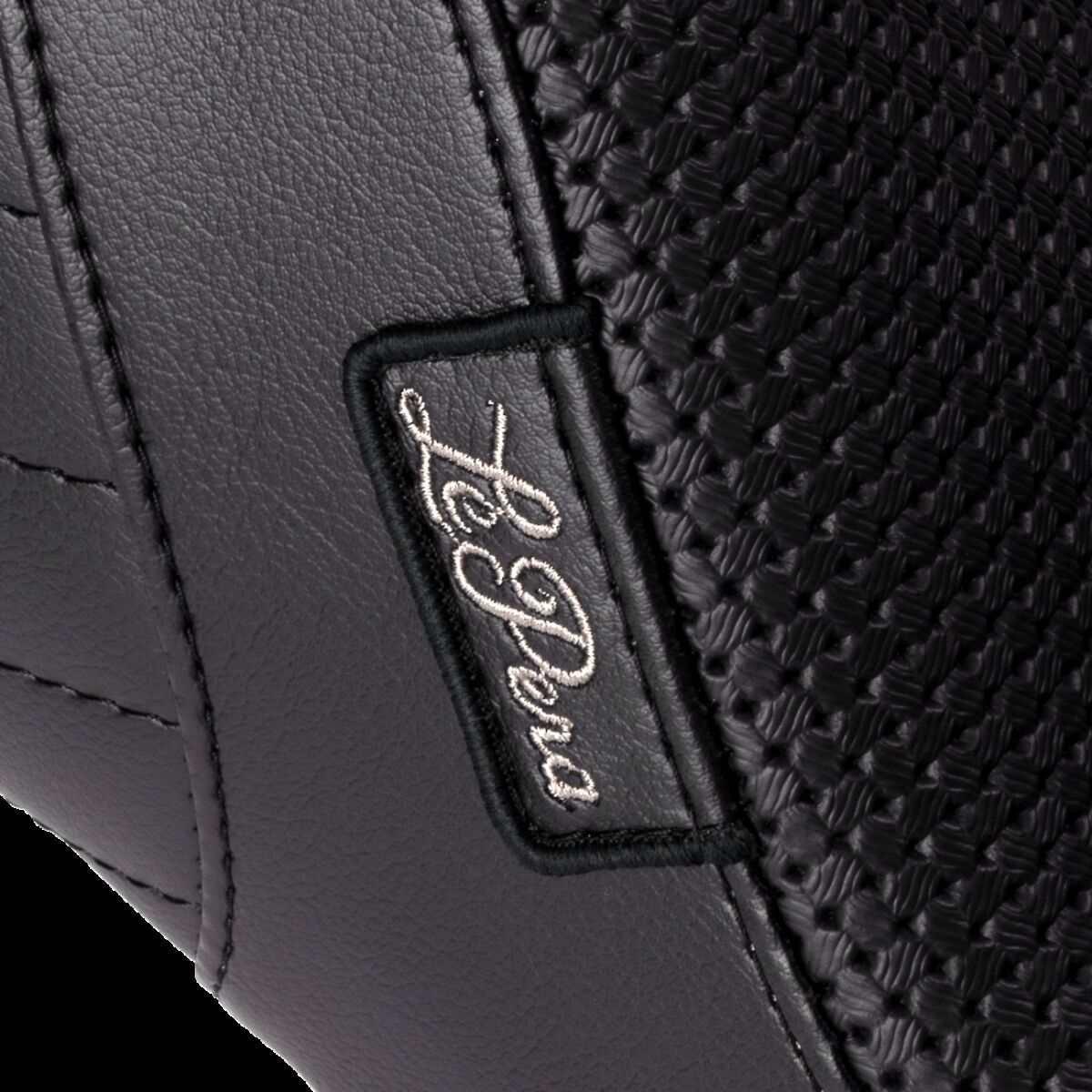 LE PERA Tailwhip Daddy Long Legs Seat - Basketweave - Black LYR-580DLBW