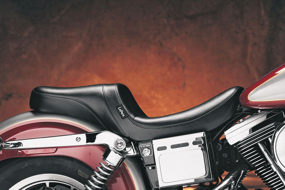 LE PERA SEAT DAYTONA TWO UP SMOOTH BLACK LK-515
