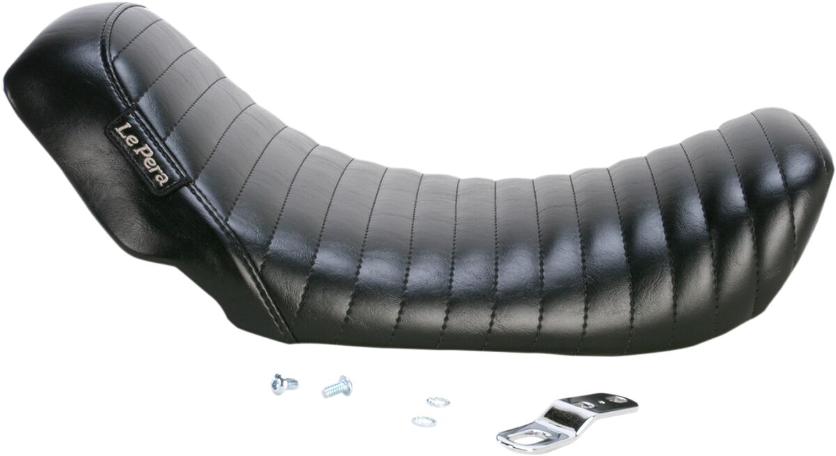 LE PERA SEAT BARE BONES SOLO PLEATED BLACK LK-001PT