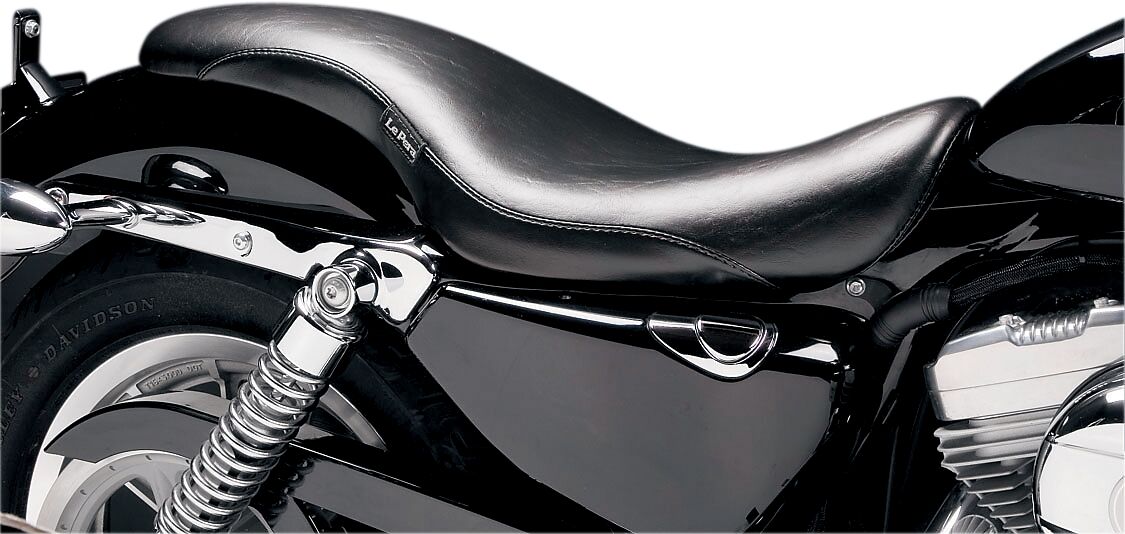 LE PERA SEAT KING COBRA 2-UP SMOOTH BLACK LF-896