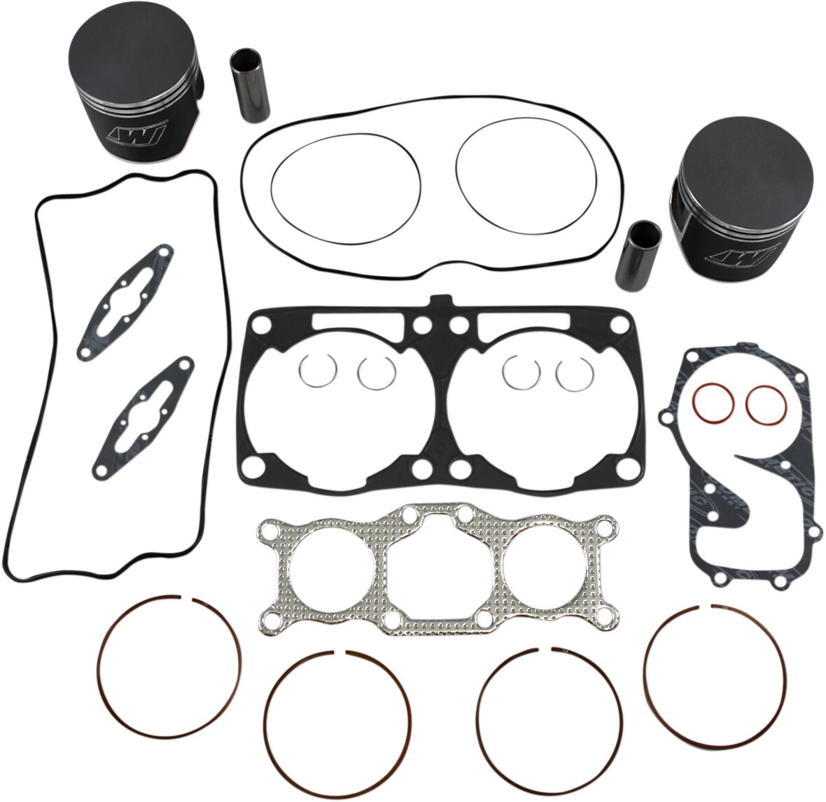 WISECO TOP END PISTON KIT PRO-LITE WSK1398