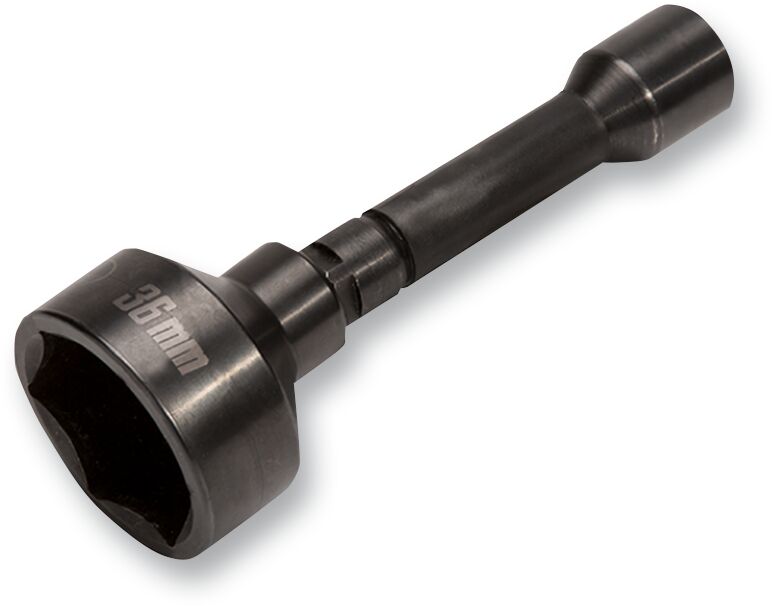 MOTION PRO REAR AXLE WRENCH SOCKET / 36 MM NUTS / OXIDE COATED / BLACK 08-0635