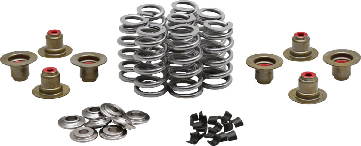 KIBBLEWHITE Beehive Spring Kit - 0.640" Lift - Titanium - M8 | CVO 20-24350