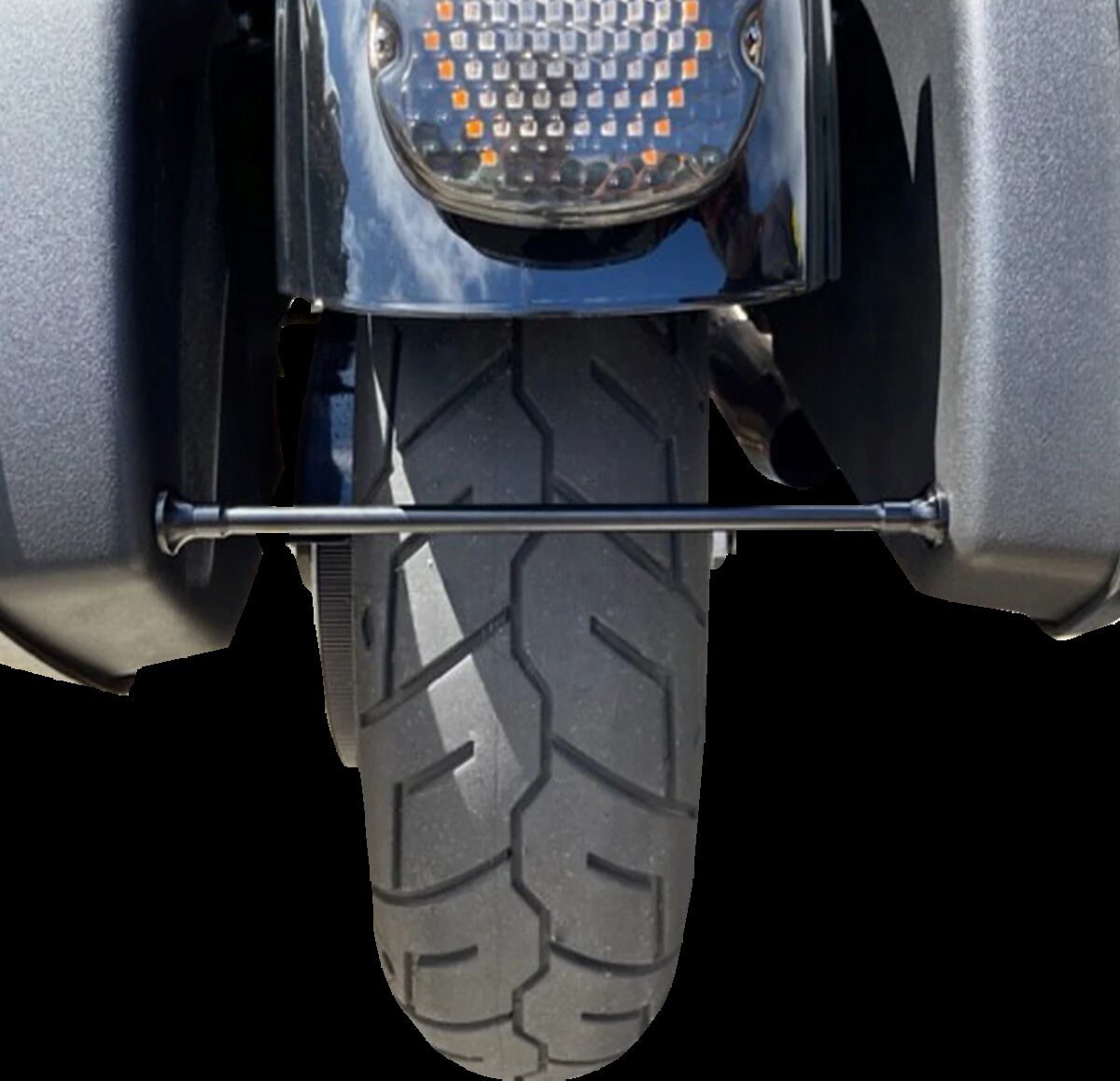 KIBBLEWHITE Stabilizer Saddlebag Black Ano 20-24450