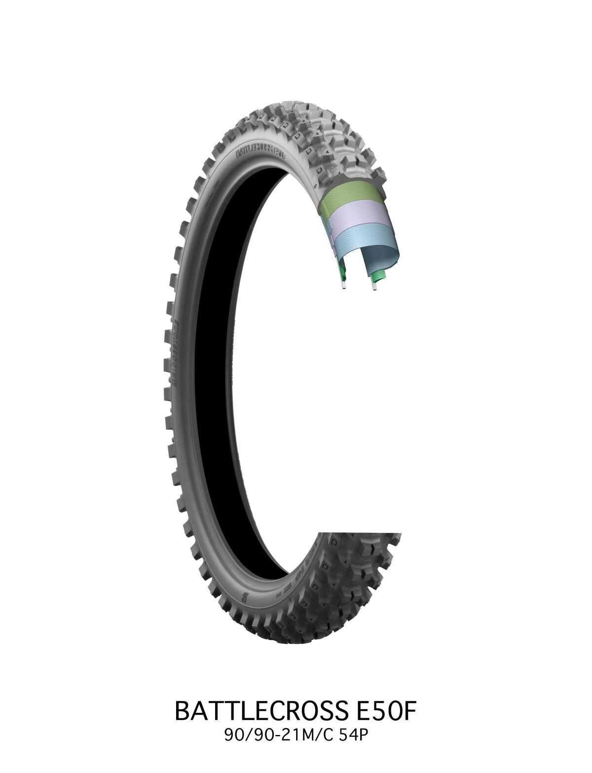 Bridgestone E50F 90/90-21 54P TT FIM 19882