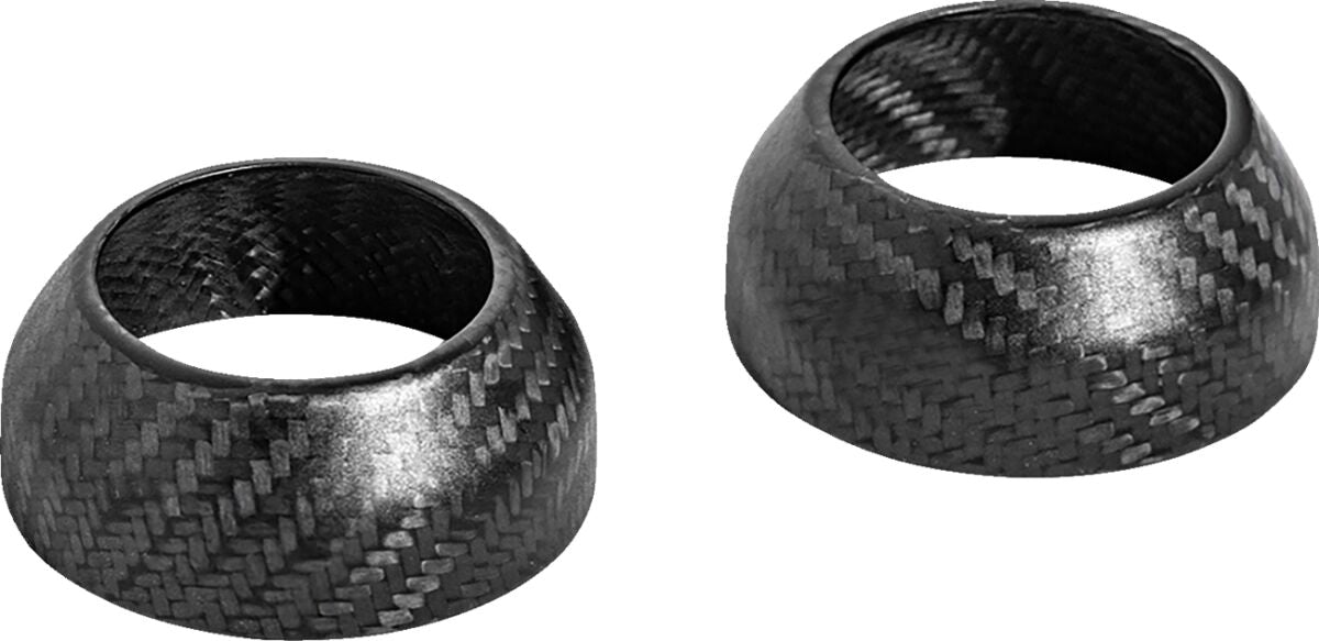 SADDLEMEN COVER FORK CARBON FIBER 39MM MATTE CF-8-0006M