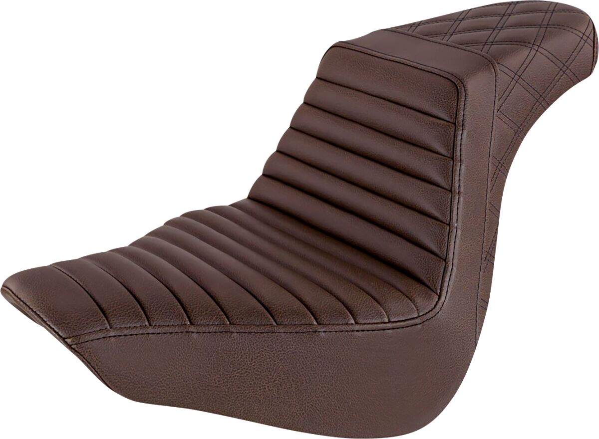 SADDLEMEN SEAT STEP UP FLFB/FXBR 18-UP - 818-27-176BR