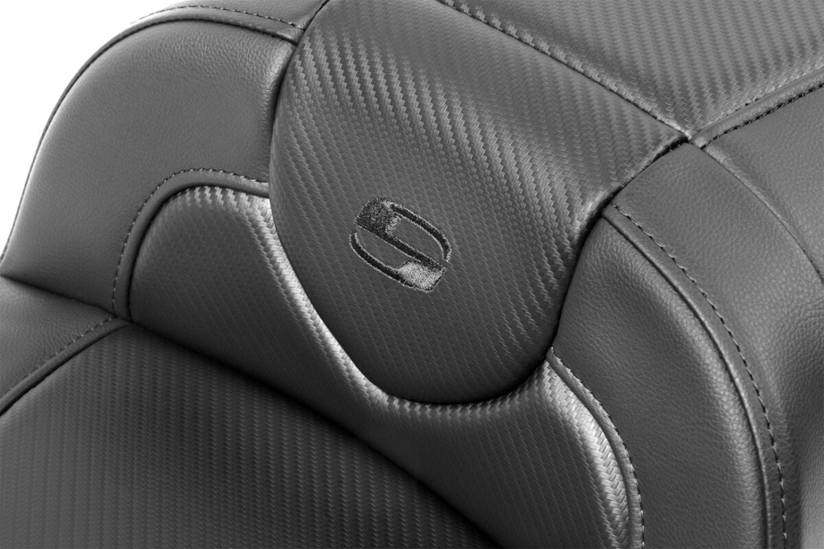SADDLEMEN RoadSofaT Seat - without Backrest - Carbon Fiber - Extended 823-07-18600