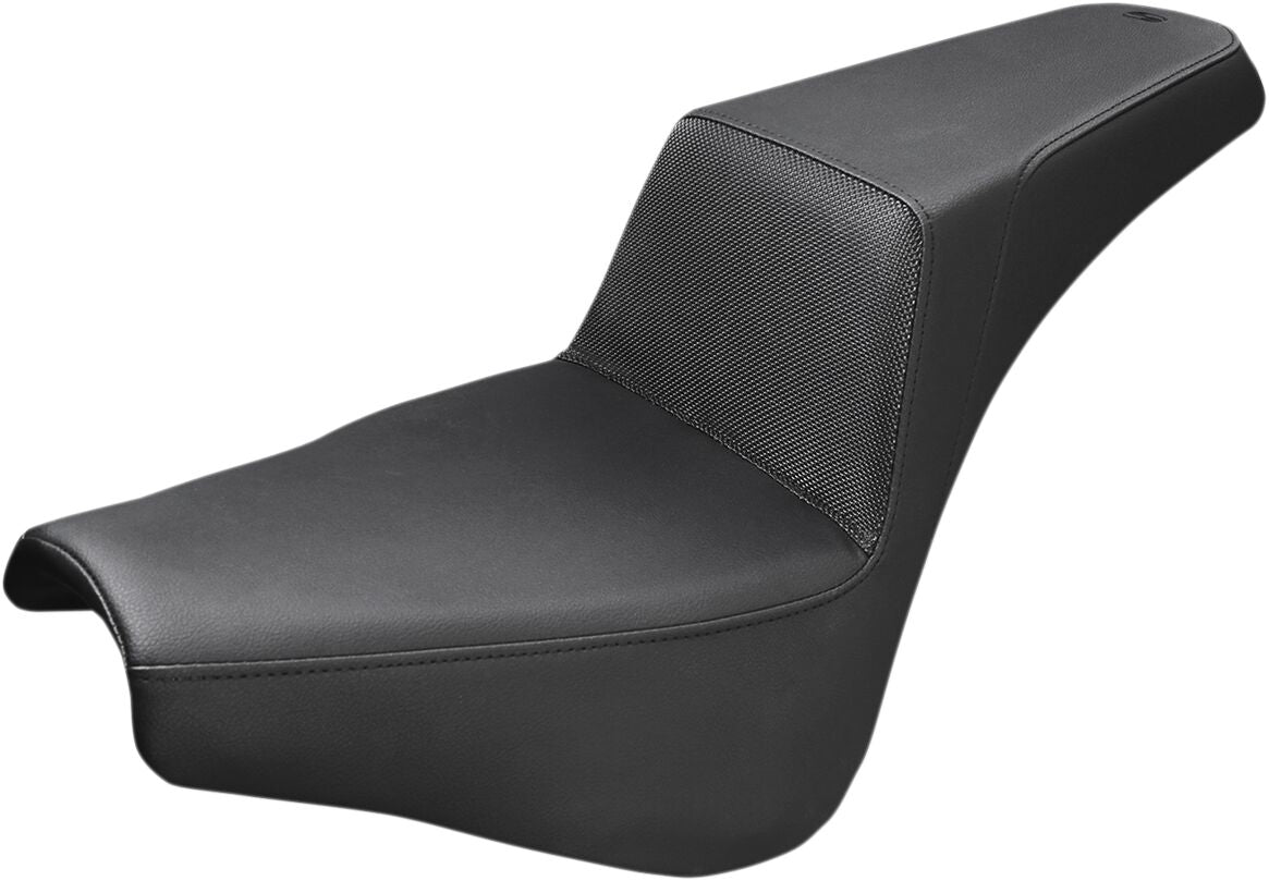 SADDLEMEN SEAT STEP UP GRIPPER SMOOTH BLACK 818-30-174