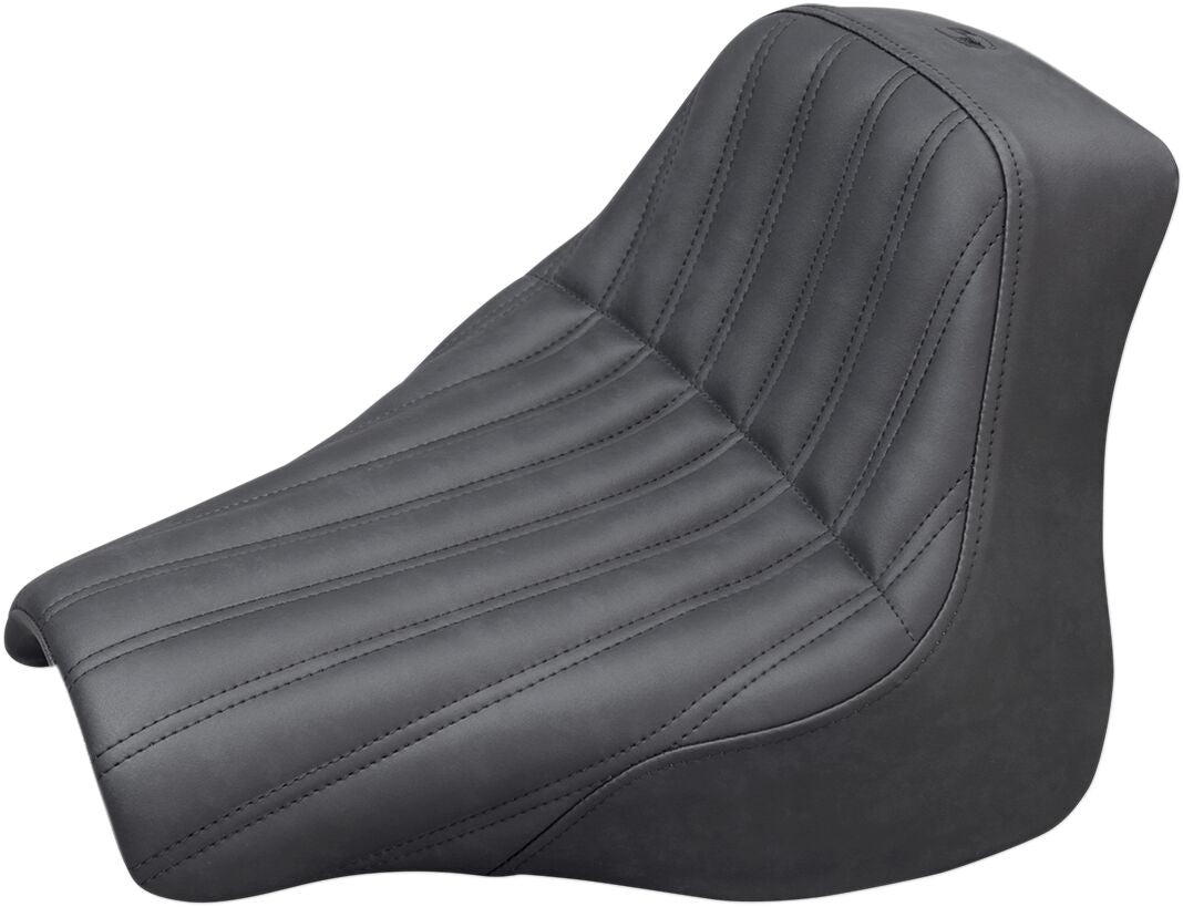 SADDLEMEN SEAT SOLO RENEGADE KRUCKLE BLACK 818-28-0023