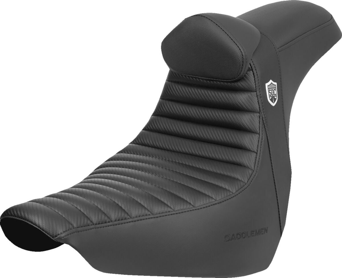 SADDLEMEN SEAT SDC TR CF AND GRIPPER W/BR SC81829TB