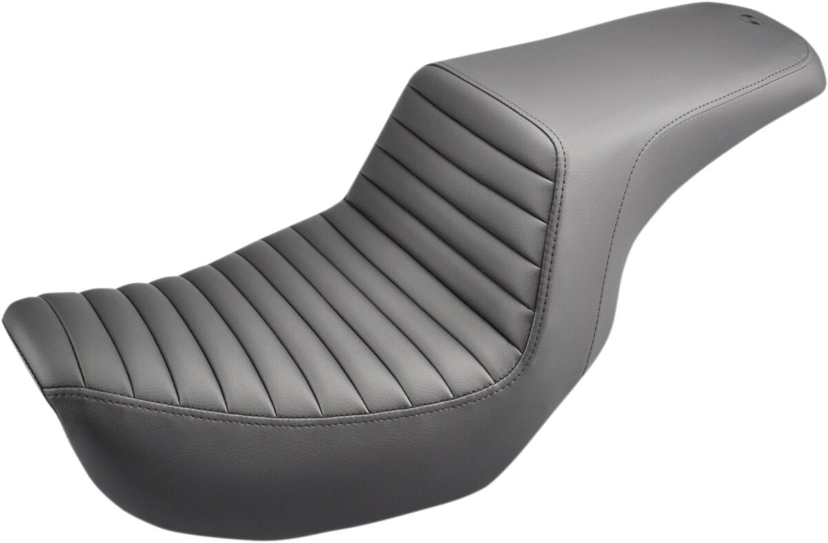 SADDLEMEN 2-UP SEAT STEP UP FRONT|REAR SADDLEHYDET|SADDLEGELT BLACK 806-04-171