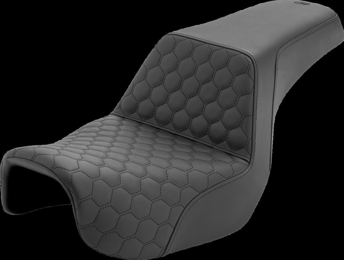 SADDLEMEN SEAT STEP UP FXD 07-17 - HONEY 806-04-177