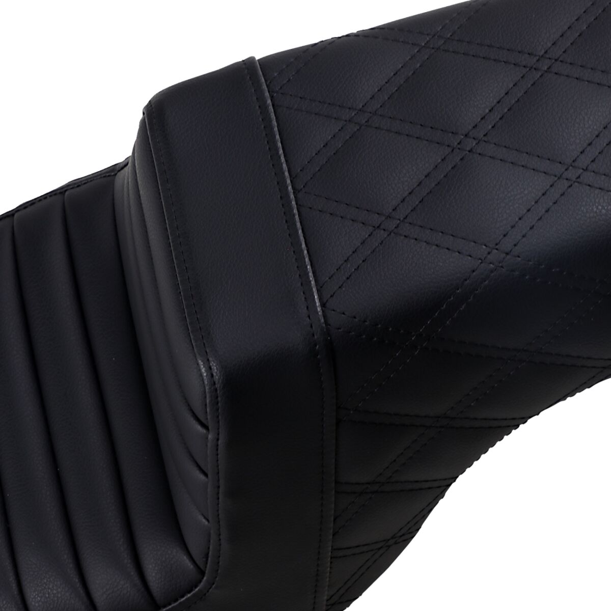 SADDLEMEN SEAT STEPUP TR & LS BLCK 807-11-176