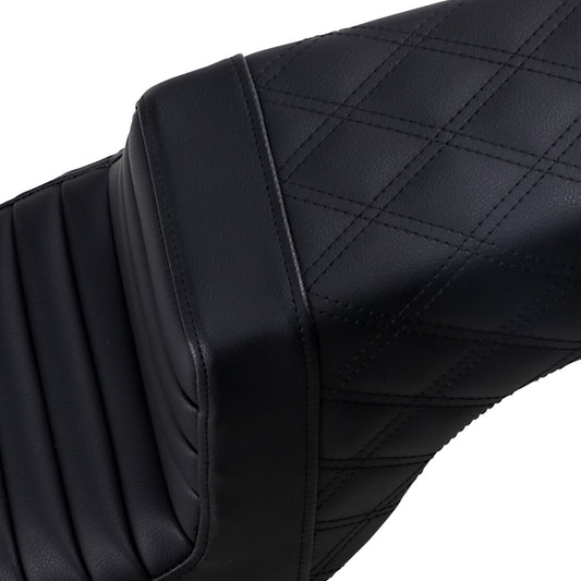 SADDLEMEN SEAT STEPUP TR & LS BLCK 807-11-176