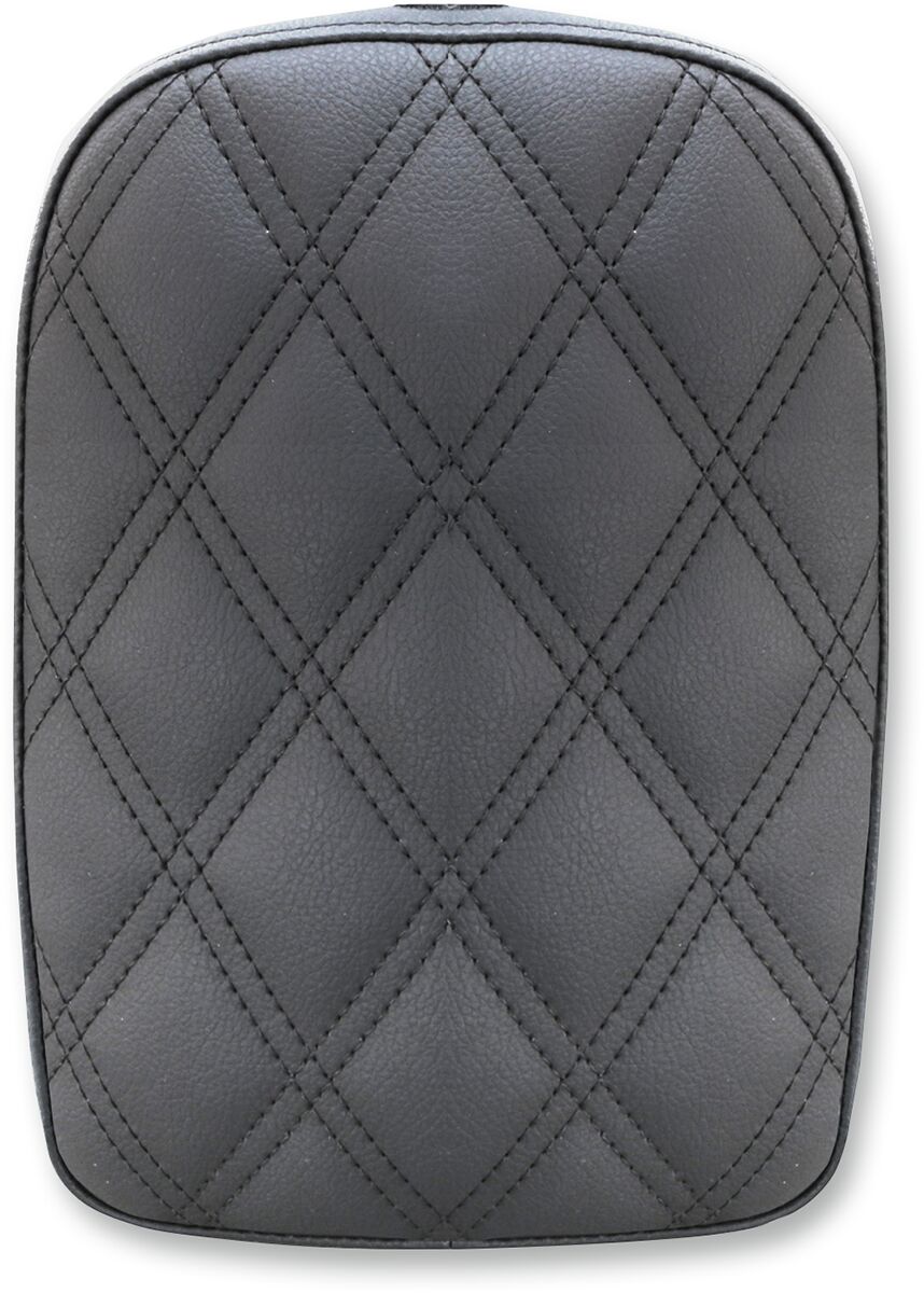 SADDLEMEN SOLO PILLION PAD RENEGADET LS REAR SADDLEHYDET|SADDLEGELT PLAIN BLACK SA1023