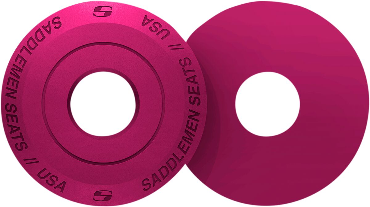 SADDLEMEN SEAT FENDER WASHER PINK 14707PK
