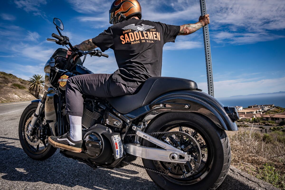 SADDLEMEN REAR FENDER - CARBON FIBER -M8 CF-818-30-001