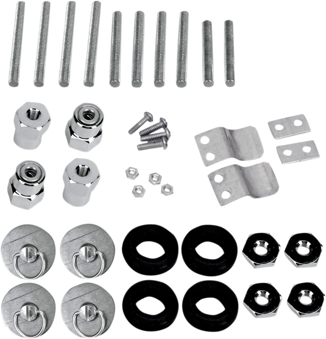 SADDLEMEN SPECIFIC FIT FENDER STRUT REPLACE BOLT KIT CHROME 3501-0337