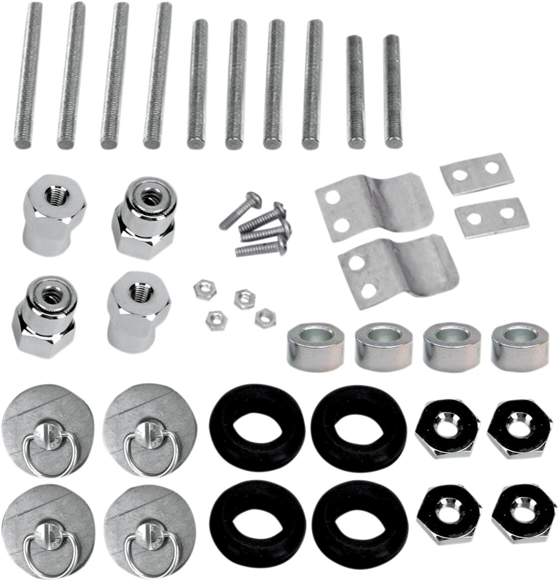 SADDLEMEN FASTENER S4 QUICK-DISCONNECT STEEL SILVER 3521-0001