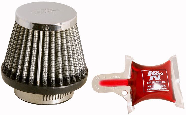 K&N UNIVERSAL FILTER ROUND TAPERED RC-2490