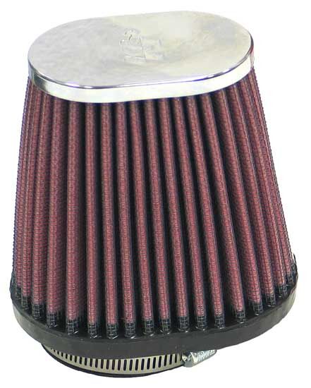 K&N UNIVERSAL FILTER OVAL TAPERED RC-2890