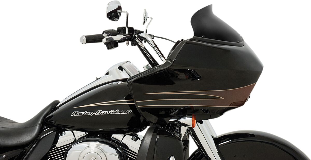 Memphis Shades WINDSHIELD SPOILER OEM-FAIRING HARLEY DAVIDSON® 5.5" GRADIENT BLACK MEP85911