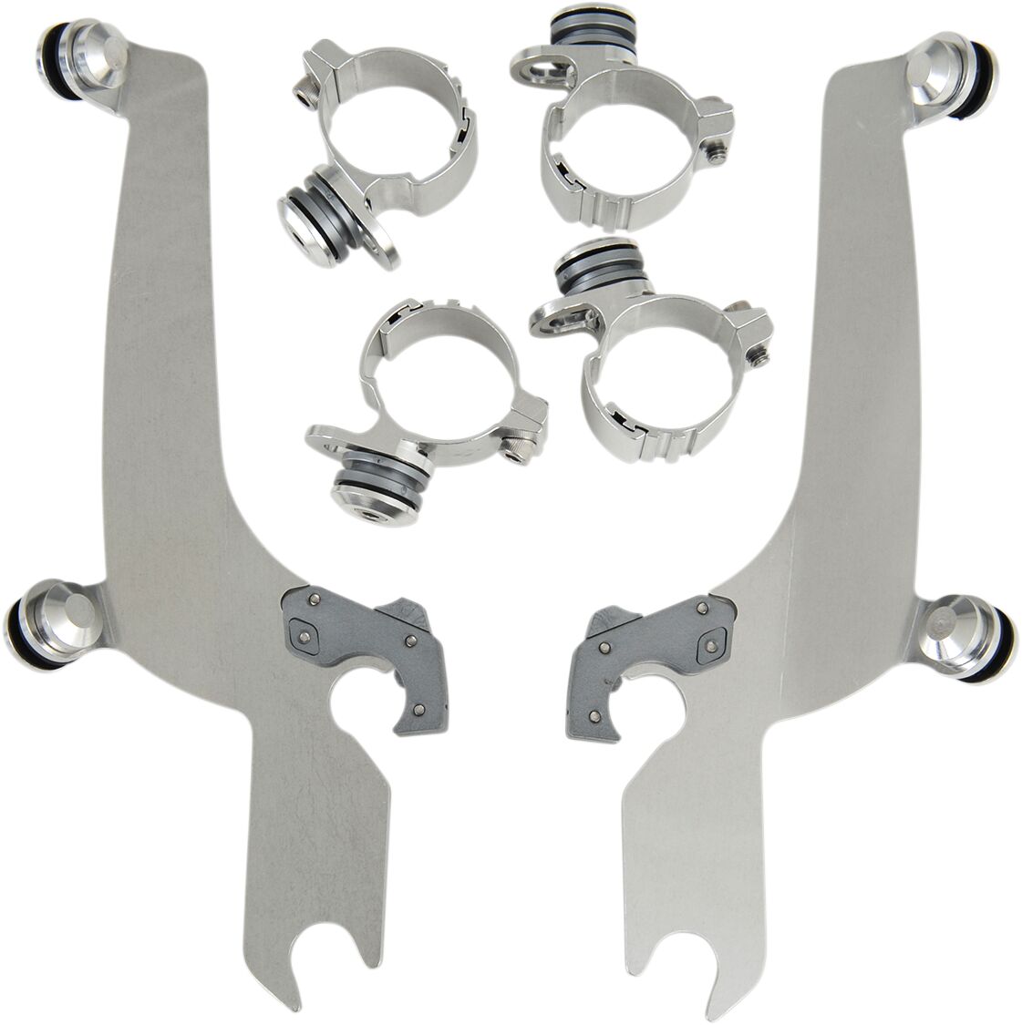 Memphis Shades MOUNTING KIT TRIGGER-LOCK SPORTSHIELD-WINDSHIELD POLISHED MEM8920