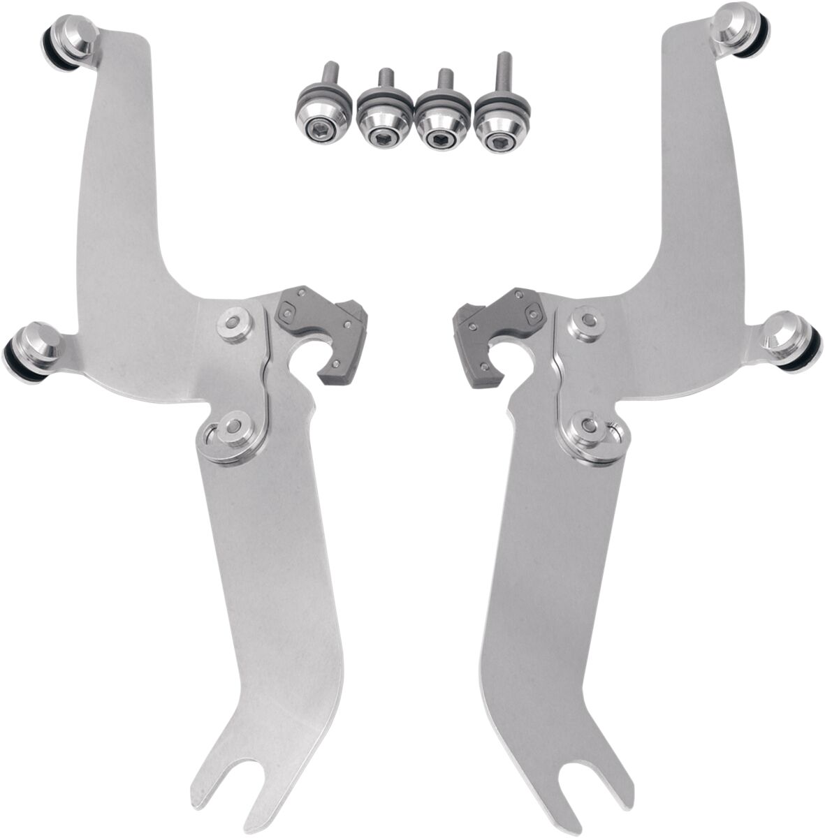 Memphis Shades MOUNTING KIT TRIGGER-LOCK SPORTSHIELD-WINDSHIELD POLISHED MEM8923