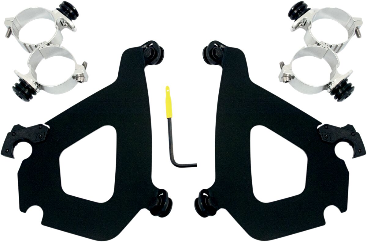 Memphis Shades MOUNTING KIT TRIGGER-LOCK BULLET-FAIRING BLACK MEB1982