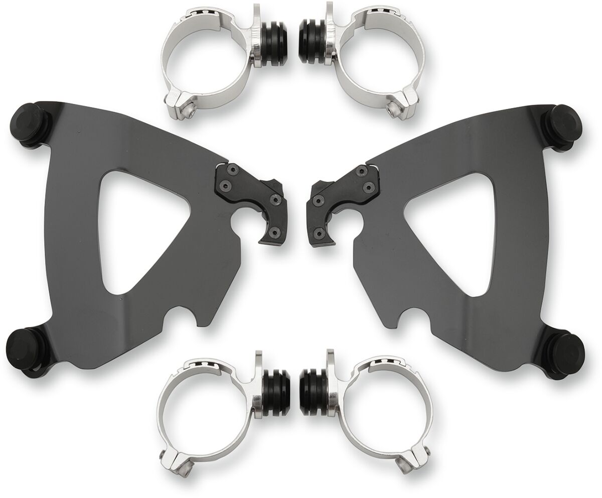 Memphis Shades MNT KIT RW 06+ FXDWG BLK MEB2029