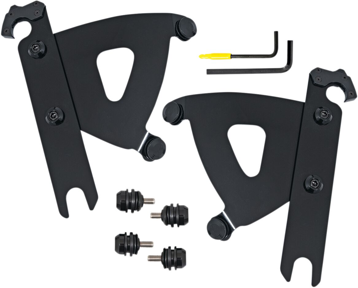 Memphis Shades MNT KIT RD WARR FLSTF BLK MEB2053